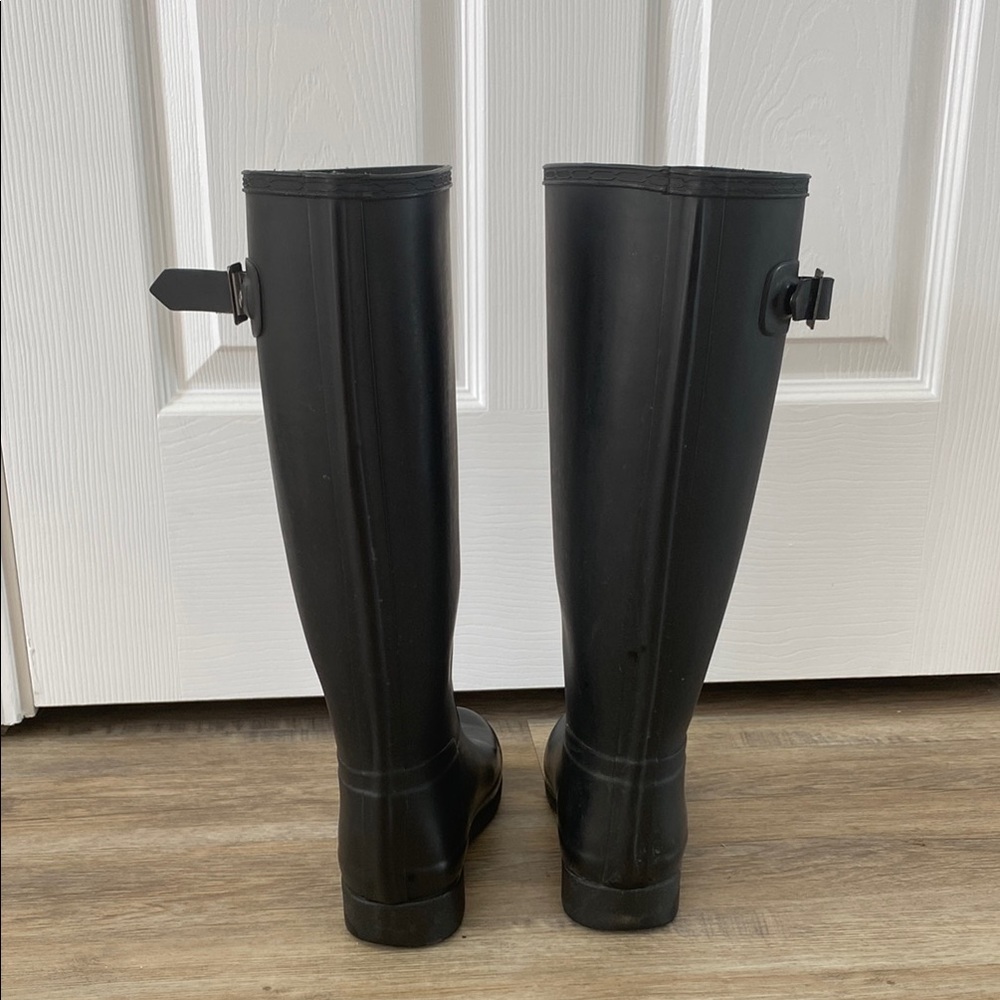 Hunter Black Waterproof Footwear - Picture 6 of 13